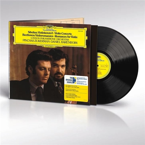 Pinchas Zukerman, Daniel Barenboim - Sibelius - Violin Concerto, Beethoven - Romances For Violin Pinchas Zukerman, Daniel Barenboim - Sibelius - Violin Concerto, Beethoven - Romances For Violin