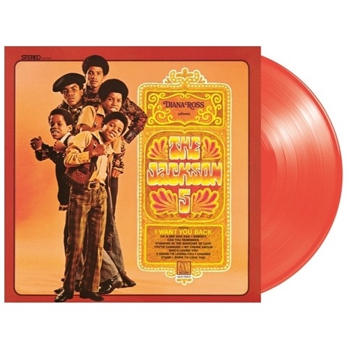 Jackson 5 - Diana Ross Presents The Jackson 5 (I Want You Back) (Clear Red Orange)
