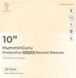 HumminGuru 10" Protective Outer Record Sleeves (50 pack)